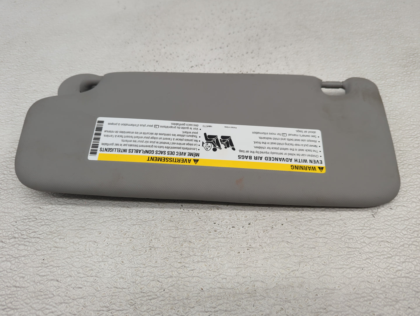 2016-2022 Chevrolet Spark Sun Visor Shade Replacement Passenger Right Mirror Fits Fits 2016 2017 2018 2019 2020 2021 2022 OE