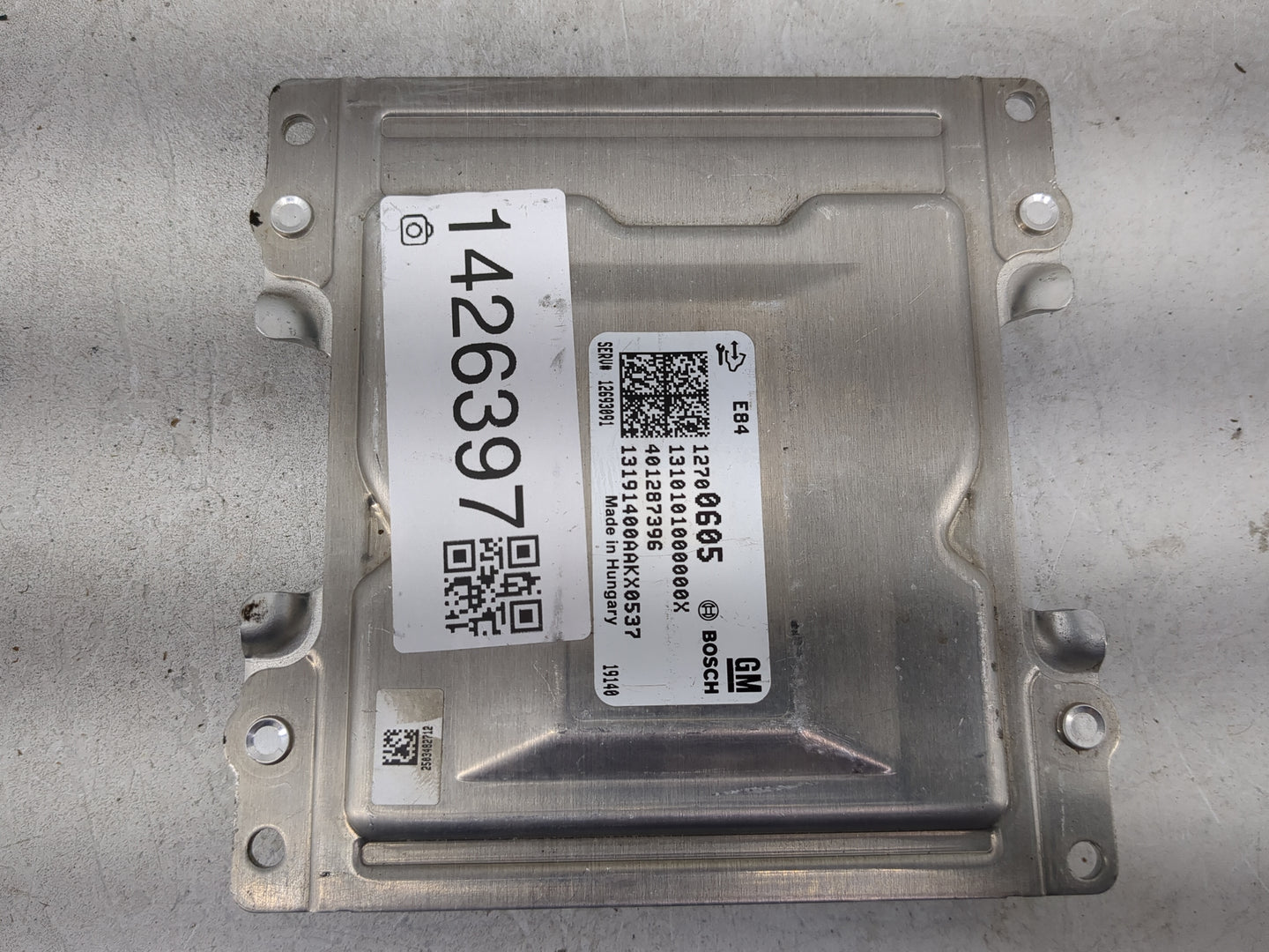 2019-2022 Chevrolet Spark PCM Engine Control Computer ECU ECM PCU OEM P/N:401287396 12700605 Fits Fits 2019 2020 2021 2022 O