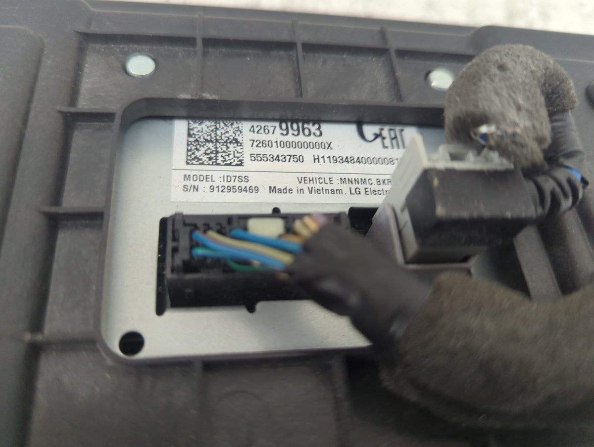 2019-2022 Chevrolet Spark Information Radio Display Screen 1468568 - Oemusedautoparts1.com