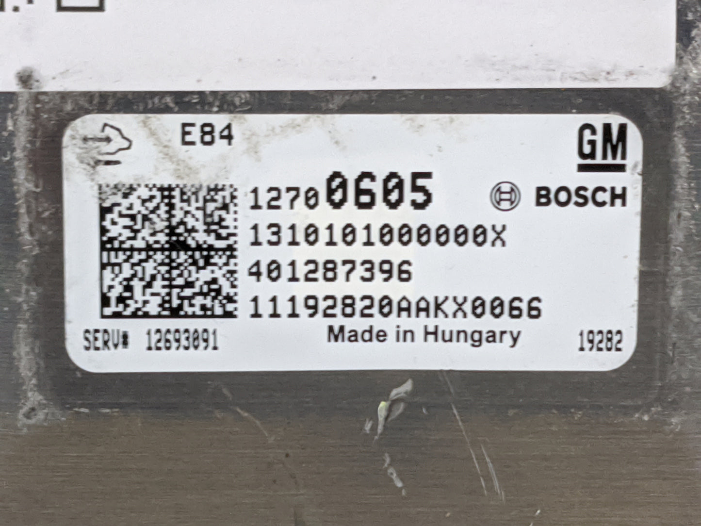 2019-2022 Chevrolet Spark PCM Engine Control Computer ECU ECM PCU OEM P/N:12700605 12693091 Fits Fits 2019 2020 2021 2022 OE
