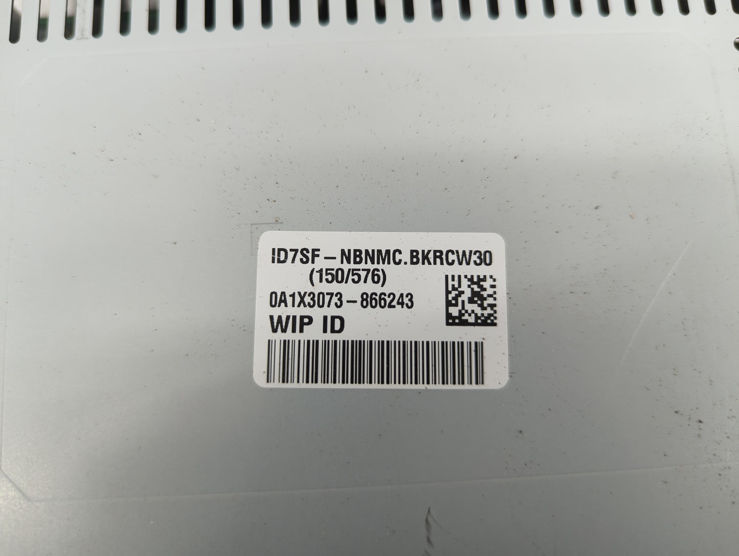 2020 Chevrolet Spark Radio AM FM Cd Player Receiver Replacement P/N:42724500 Fits OEM Used Auto Parts - Oemusedautoparts1.co