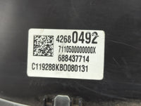 2019-2021 Chevrolet Spark Instrument Cluster Speedometer Gauges P/N:42680492 Fits Fits 2019 2020 2021 OEM Used Auto Parts - 