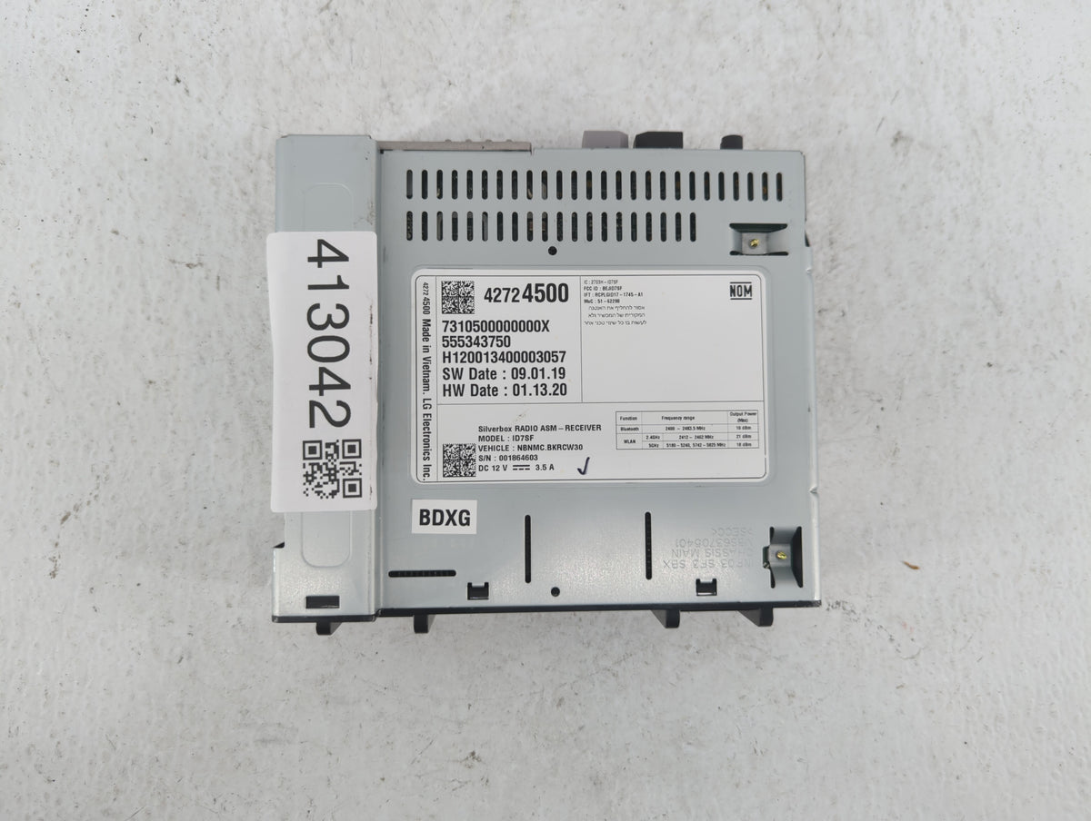 2020-2022 Chevrolet Spark Am Fm Cd Player Radio Receiver 413042 - Oemusedautoparts1.com