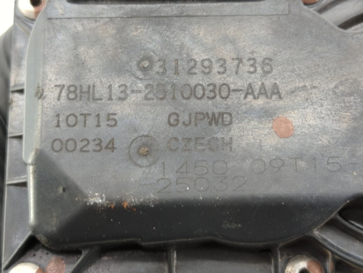 2016-2022 Chevrolet Spark Throttle Body P/N:31293736 78HL13-2510030-AAA Fits Fits 2016 2017 2018 2019 2020 2021 2022 OEM Use
