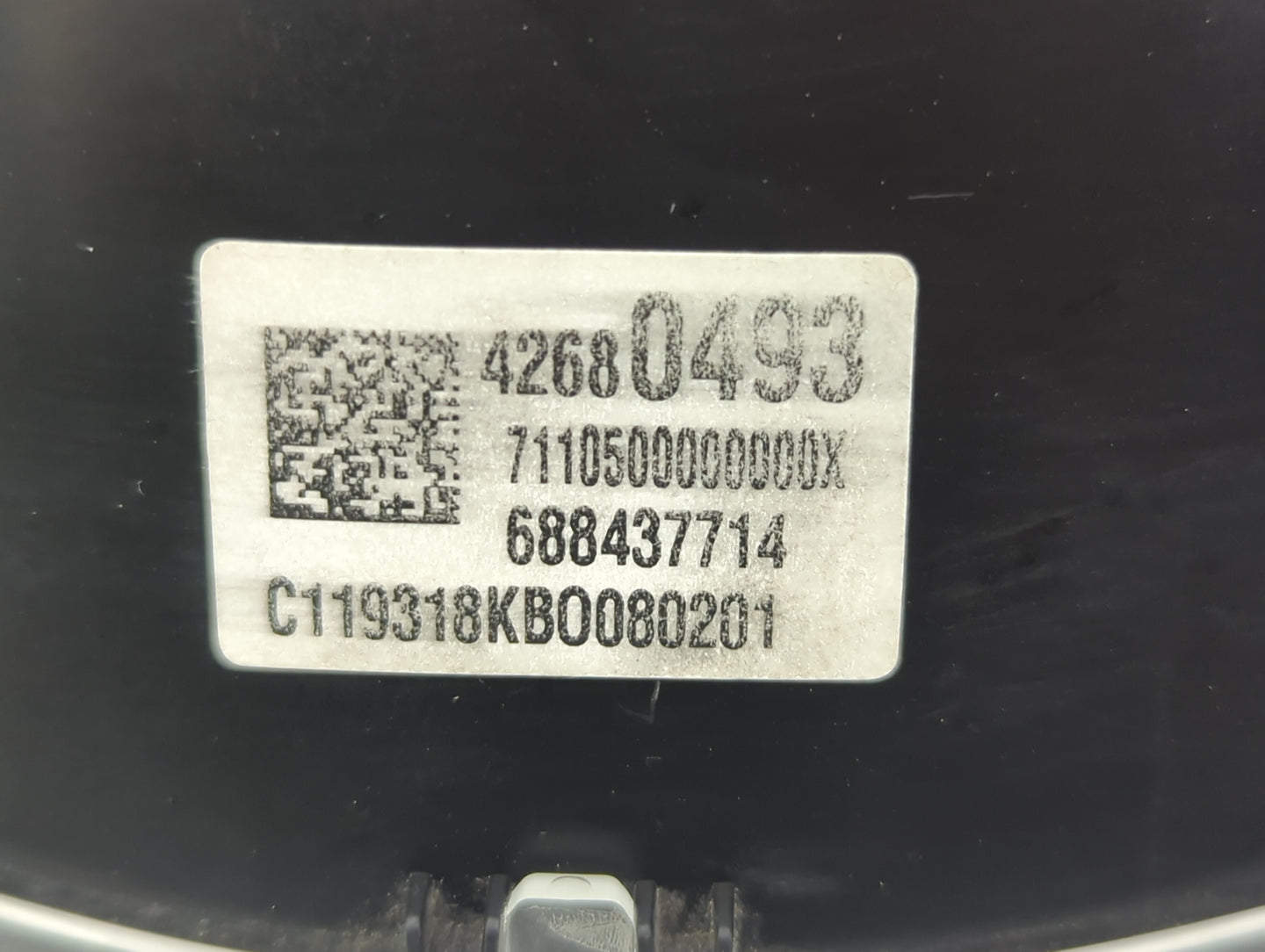 2019-2021 Chevrolet Spark Instrument Cluster Speedometer Gauges P/N:42680493 Fits Fits 2019 2020 2021 OEM Used Auto Parts - 