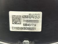 2019-2021 Chevrolet Spark Instrument Cluster Speedometer Gauges P/N:42680493 Fits Fits 2019 2020 2021 OEM Used Auto Parts - 