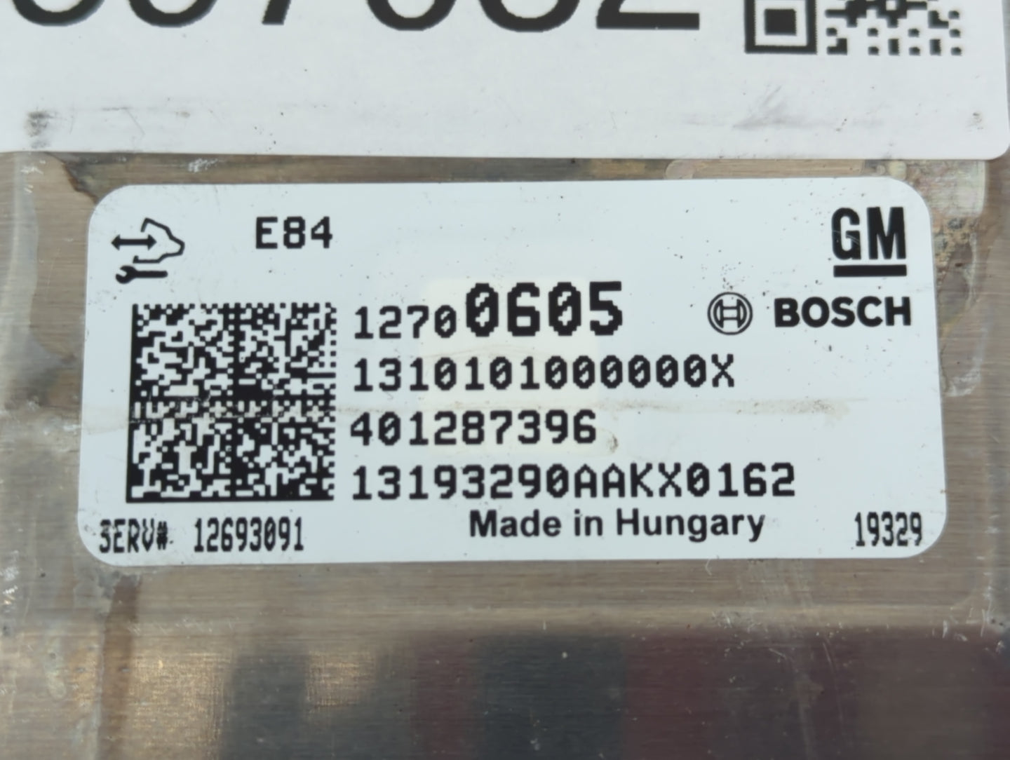2019-2022 Chevrolet Spark PCM Engine Control Computer ECU ECM PCU OEM P/N:12700605 Fits Fits 2019 2020 2021 2022 OEM Used Au