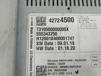 2020-2022 Chevrolet Spark Radio AM FM Cd Player Receiver Replacement P/N:42724500 Fits Fits 2020 2021 2022 OEM Used Auto Par