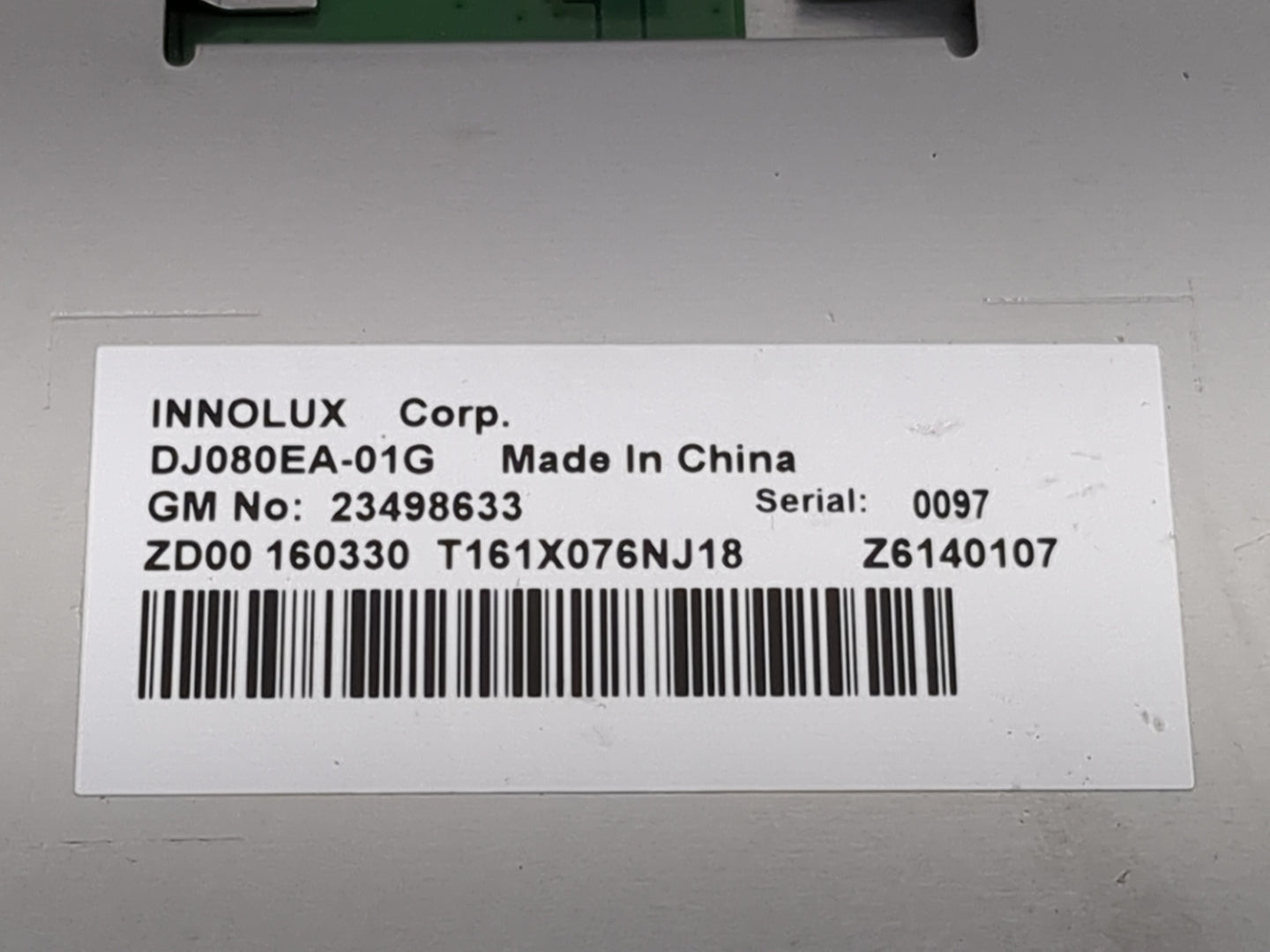 2017-2018 Chevrolet Suburban Information Display Screen - Oemusedautoparts1.com