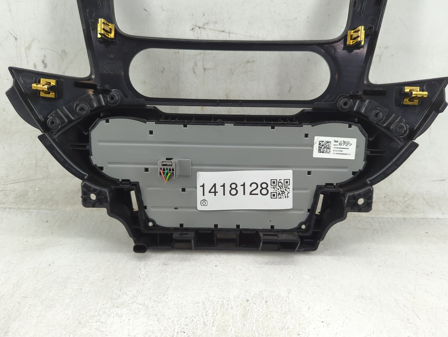 2017-2020 Chevrolet Tahoe Climate Control Module Temperature AC/Heater Replacement P/N:84258727 Fits Fits 2017 2018 2019 202