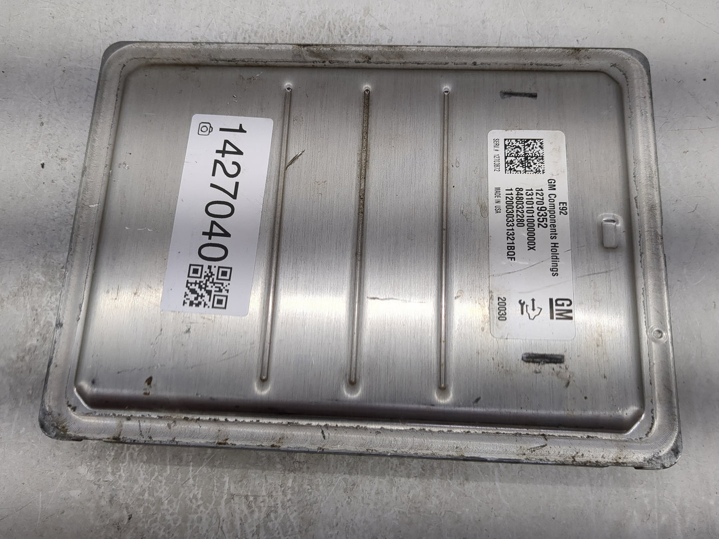 2019-2020 Chevrolet Tahoe PCM Engine Control Computer ECU ECM PCU OEM P/N:12709352 12703872 Fits Fits 2018 2019 2020 2021 OE