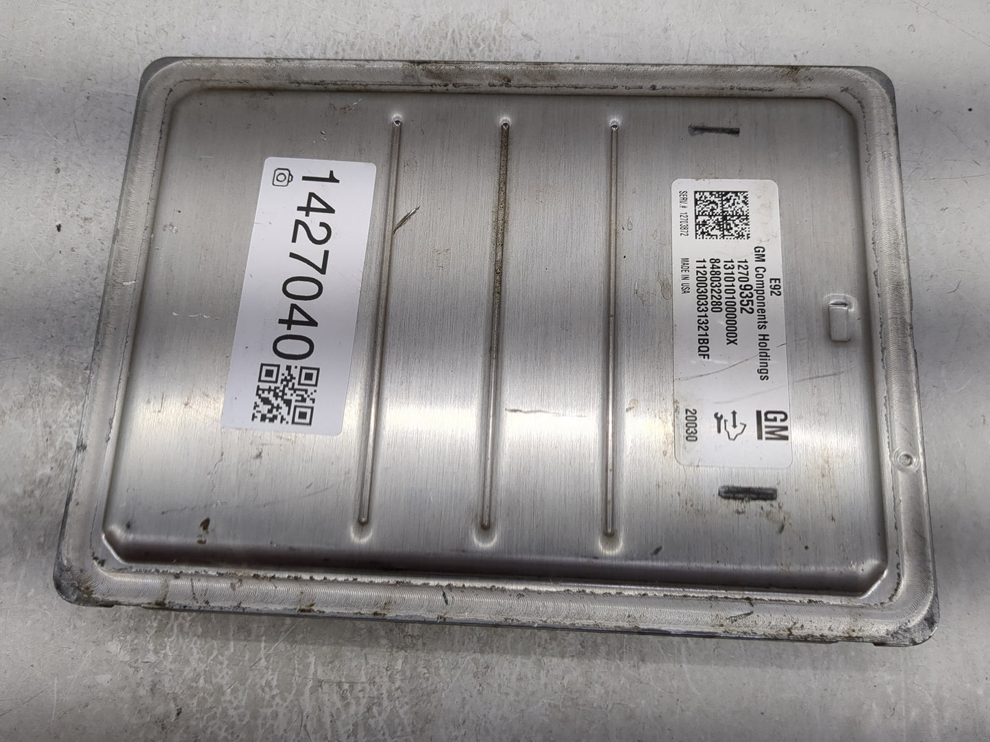 2019-2020 Chevrolet Tahoe PCM Engine Control Computer ECU ECM PCU OEM P/N:12709352 12703872 Fits Fits 2018 2019 2020 2021 OE