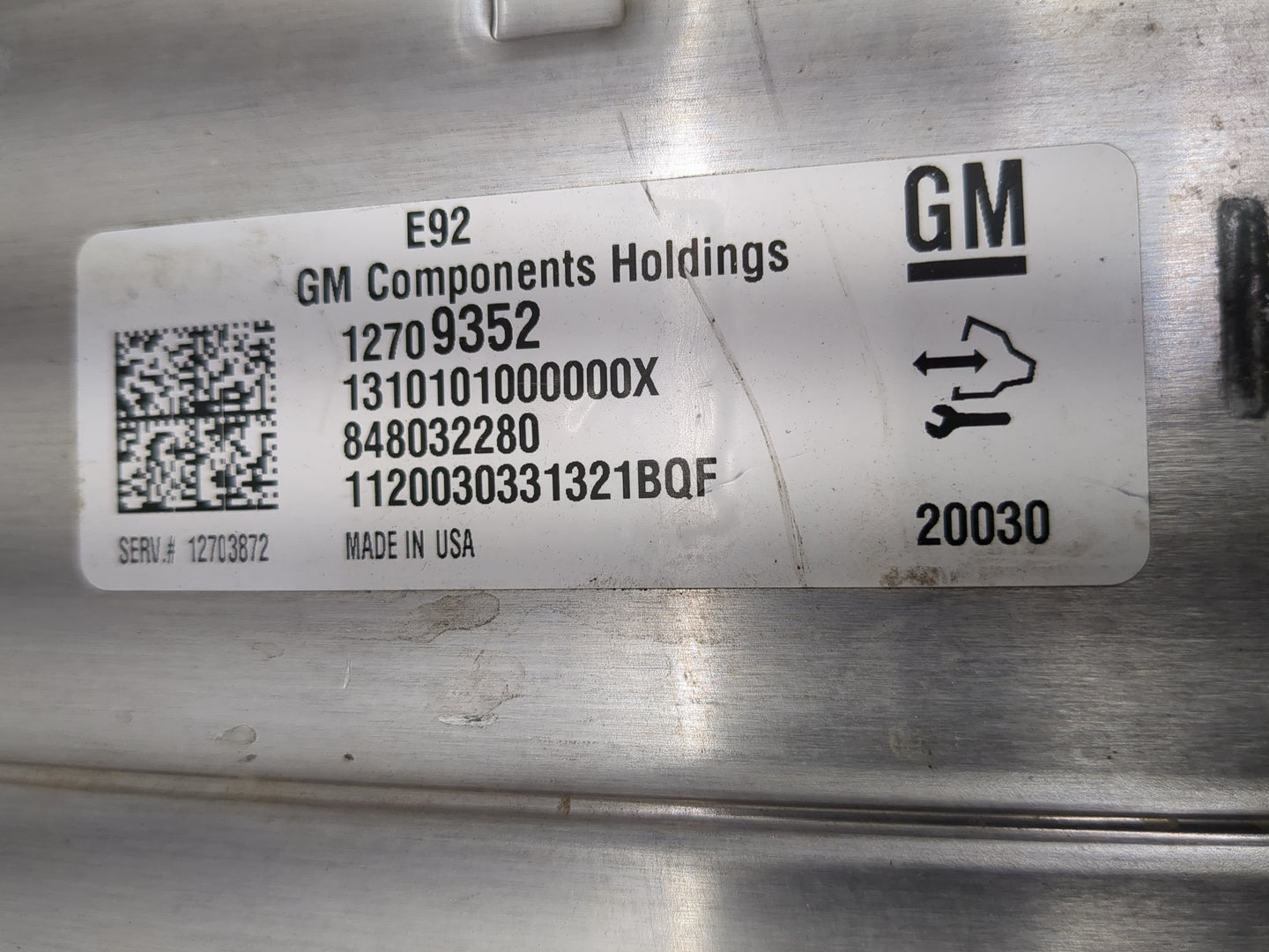 2019-2020 Chevrolet Tahoe PCM Engine Control Computer ECU ECM PCU OEM P/N:12709352 12703872 Fits Fits 2018 2019 2020 2021 OE