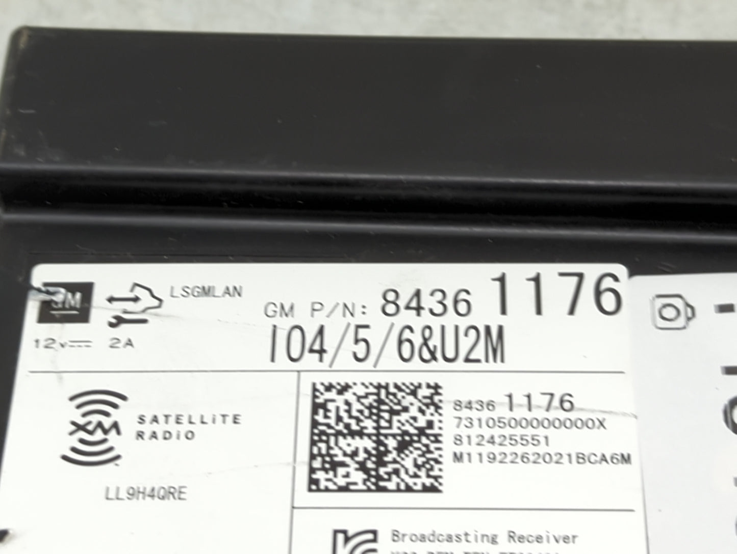2017-2020 Chevrolet Tahoe Audio Cd Disc Player - Oemusedautoparts1.com