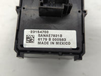 2015-2020 Chevrolet Tahoe Master Power Window Switch Replacement Driver Side Left P/N:23154700 Fits OEM Used Auto Parts - Oe