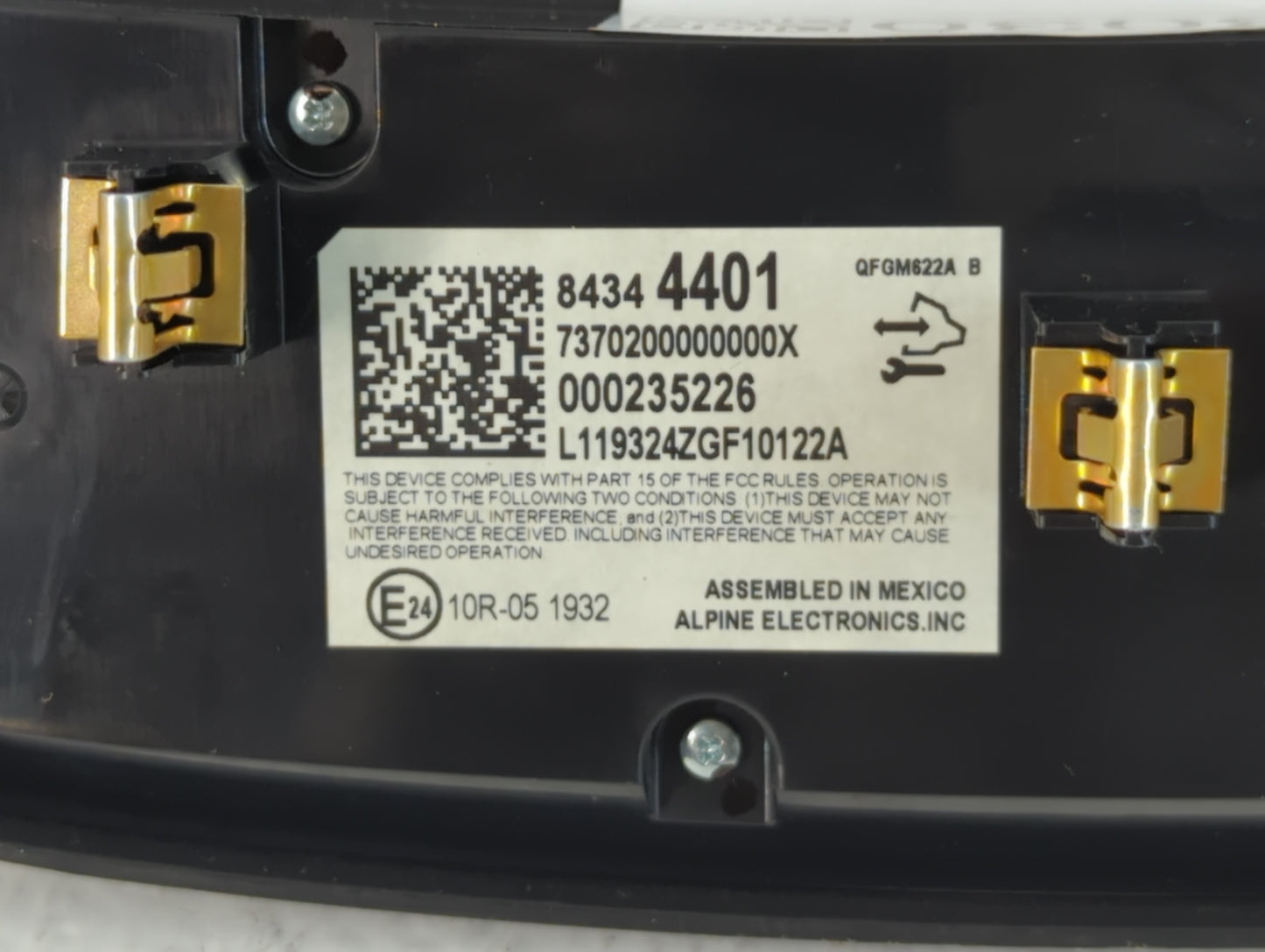 2018-2022 Chevrolet Traverse Climate Control Module Temperature AC/Heater Replacement P/N:84344401 Fits OEM Used Auto Parts 