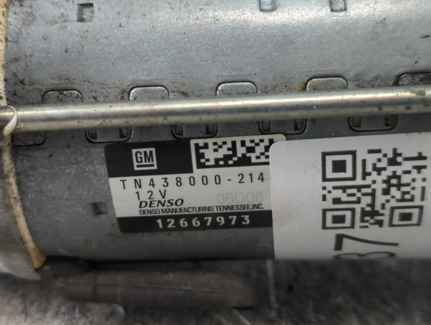 2018-2022 Chevrolet Traverse Car Starter Motor Solenoid OEM P/N:12667973 TN438000-2140 Fits OEM Used Auto Parts - Oemusedaut