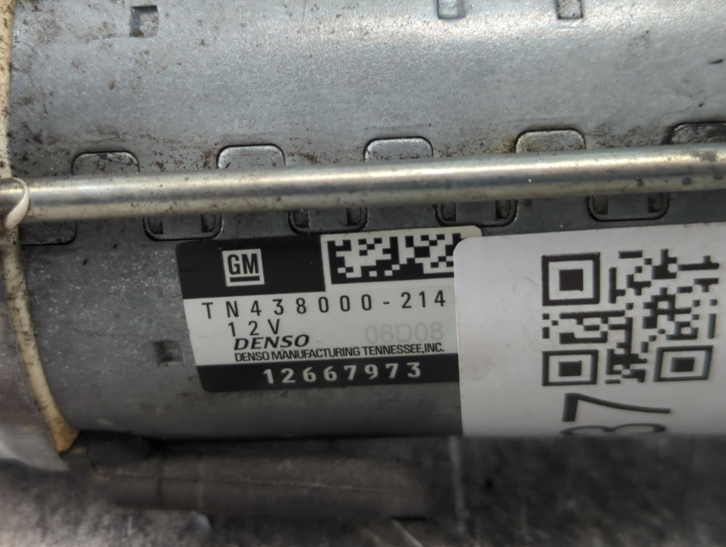 2018-2022 Chevrolet Traverse Car Starter Motor Solenoid OEM P/N:12667973 TN438000-2140 Fits OEM Used Auto Parts - Oemusedaut