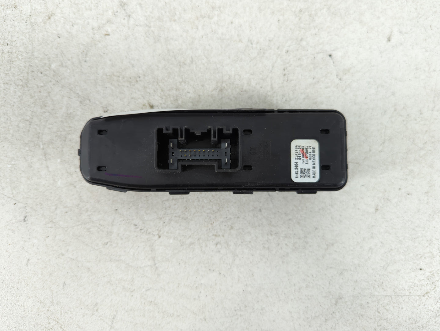 2020 Chevrolet Traverse Master Power Window Switch Replacement Driver Side Left P/N:84513464 Fits OEM Used Auto Parts - Oemu