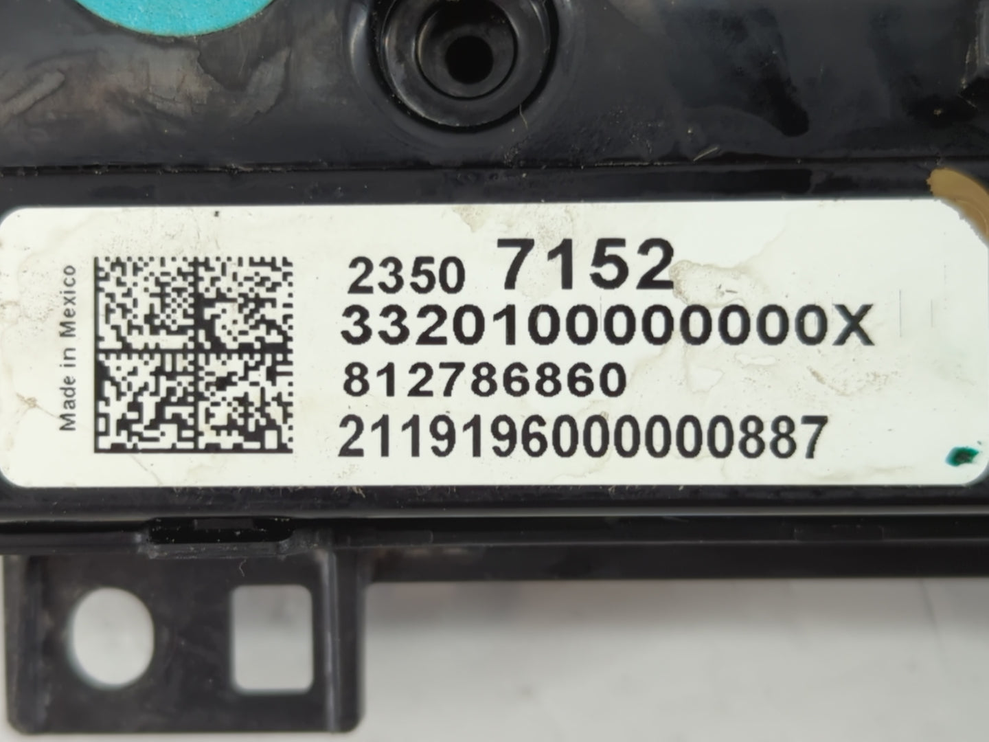 2018-2022 Chevrolet Traverse Climate Control Module Temperature AC/Heater Replacement P/N:23507152 Fits OEM Used Auto Parts 