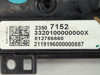 2018-2022 Chevrolet Traverse Climate Control Module Temperature AC/Heater Replacement P/N:23507152 Fits OEM Used Auto Parts 