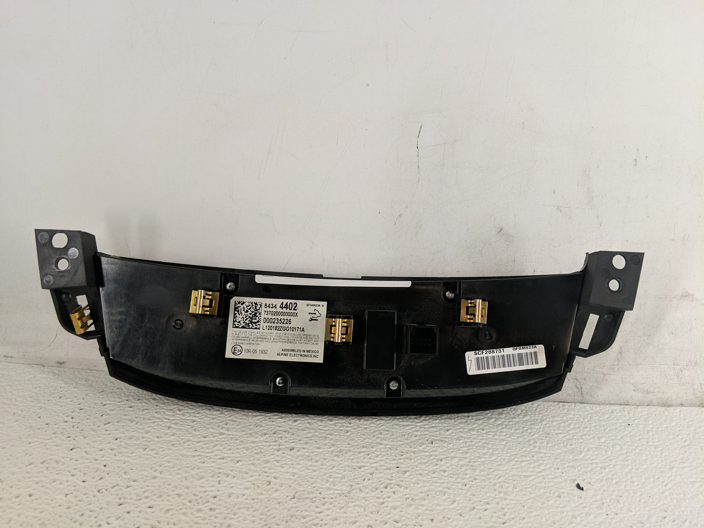 2018-2022 Chevrolet Traverse Climate Control Module Temperature AC/Heater Replacement P/N:QFGM623A Fits OEM Used Auto Parts 