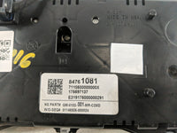 2020-2022 Chevrolet Traverse Instrument Cluster Speedometer Gauges P/N:84761081 Fits Fits 2020 2021 2022 OEM Used Auto Parts