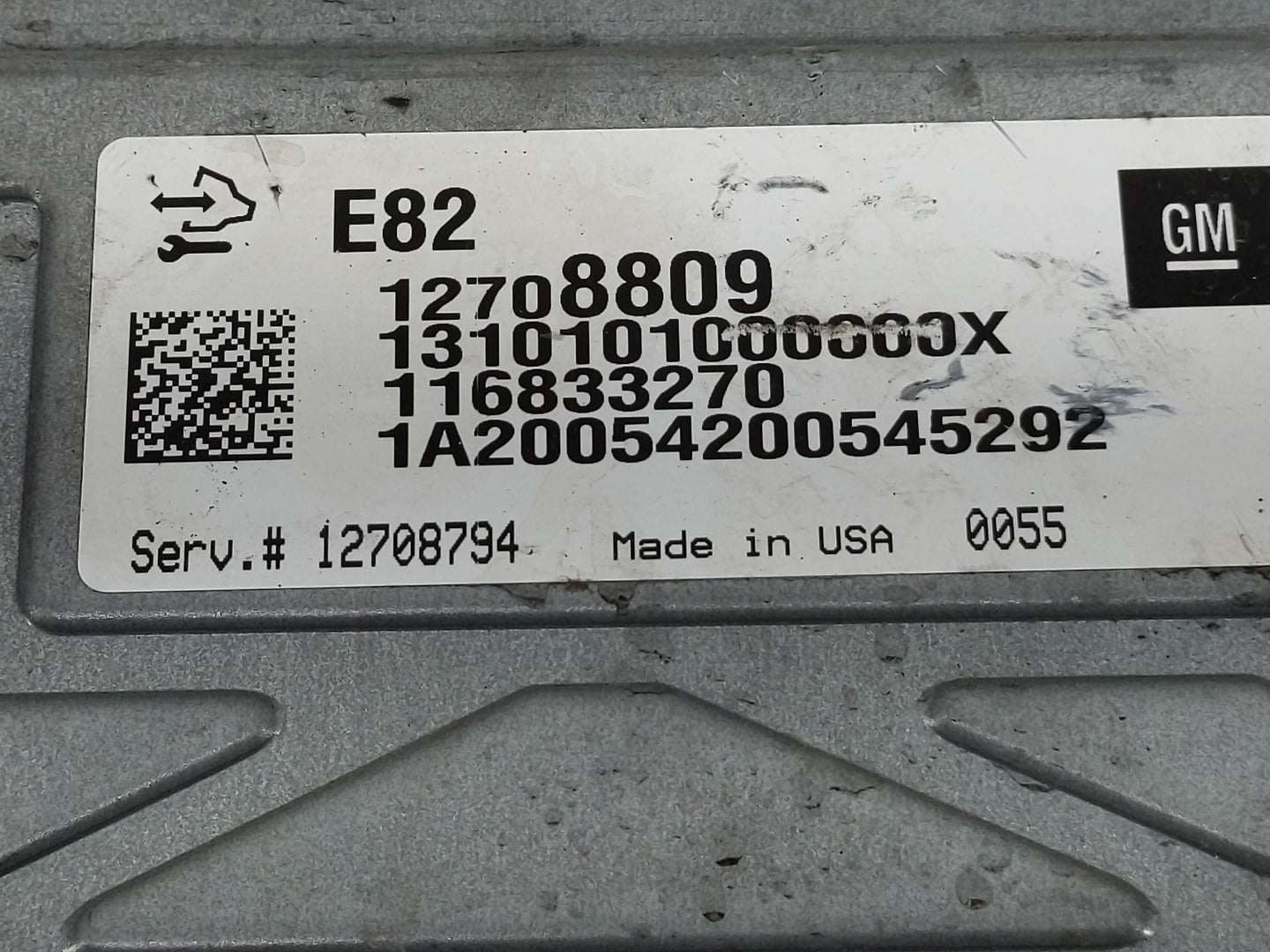 2018-2022 Chevrolet Traverse PCM Engine Control Computer ECU ECM PCU OEM P/N:116833270 1310101000000X Fits OEM Used Auto Par