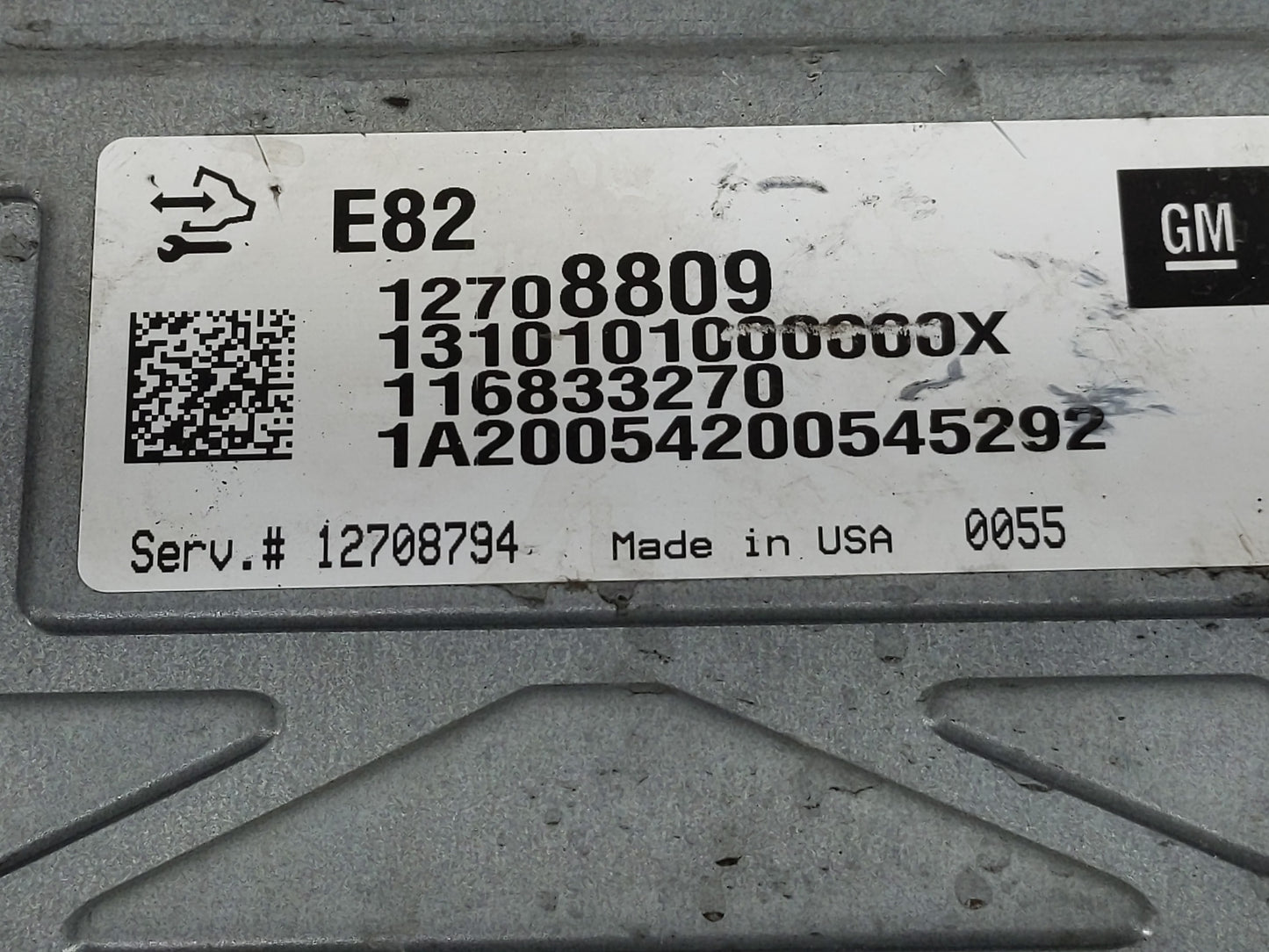 2018-2022 Chevrolet Traverse PCM Engine Control Computer ECU ECM PCU OEM P/N:116833270 1310101000000X Fits OEM Used Auto Par