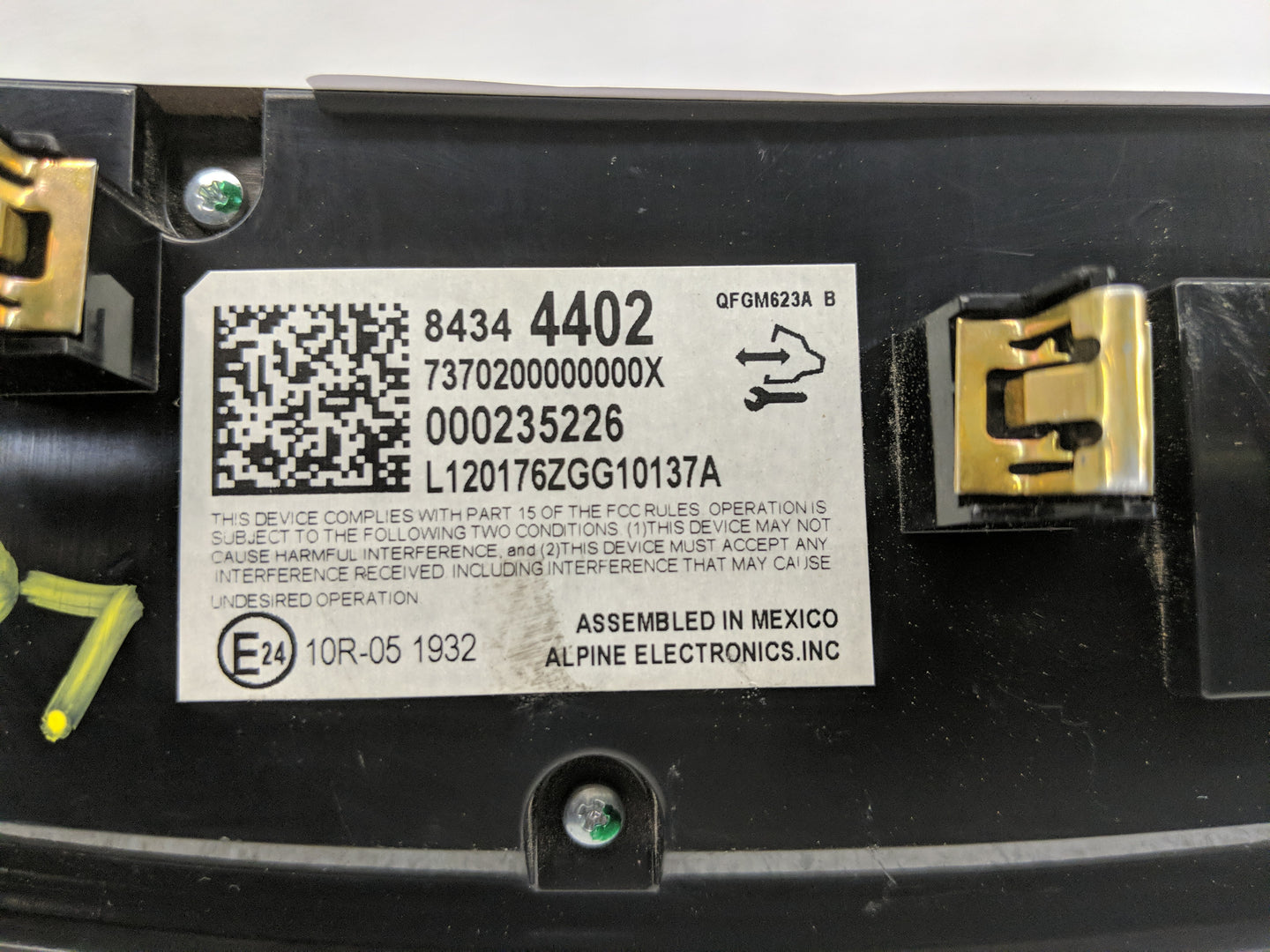 2018-2022 Chevrolet Traverse Climate Control Module Temperature AC/Heater Replacement P/N:84344402 Fits OEM Used Auto Parts 