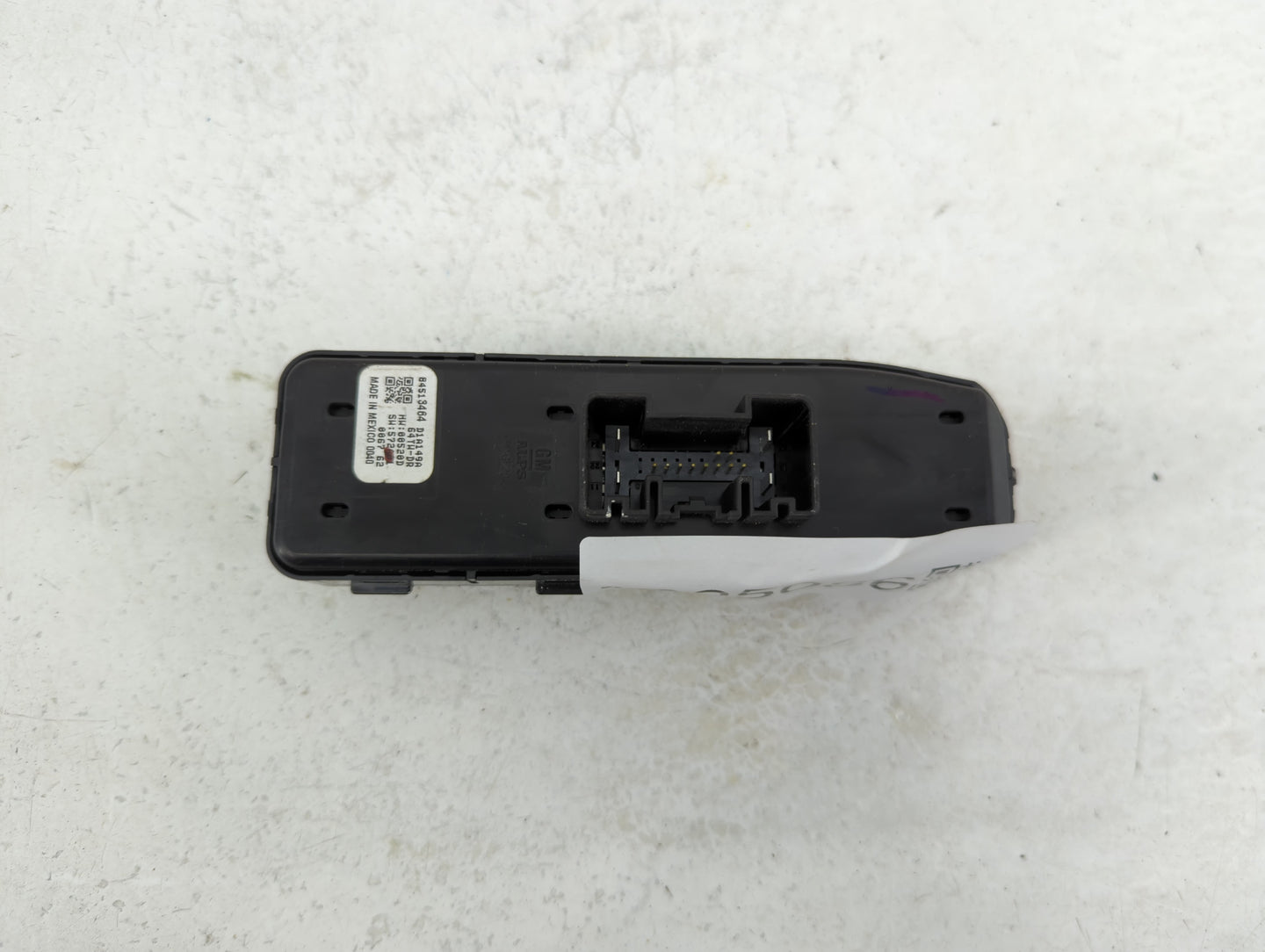 2020 Chevrolet Traverse Master Power Window Switch Replacement Driver Side Left P/N:84513464 Fits OEM Used Auto Parts - Oemu