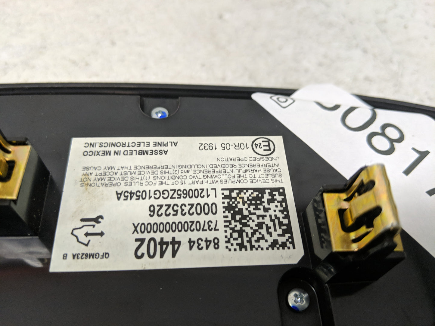 2018-2022 Chevrolet Traverse Climate Control Module Temperature AC/Heater Replacement P/N:000235226 84344402 Fits OEM Used A