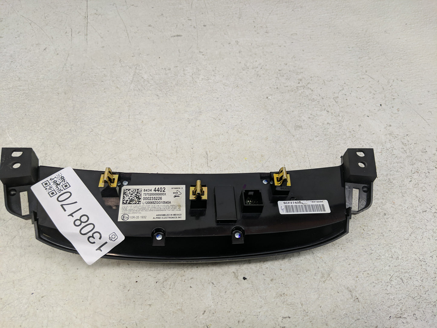 2018-2022 Chevrolet Traverse Climate Control Module Temperature AC/Heater Replacement P/N:000235226 84344402 Fits OEM Used A