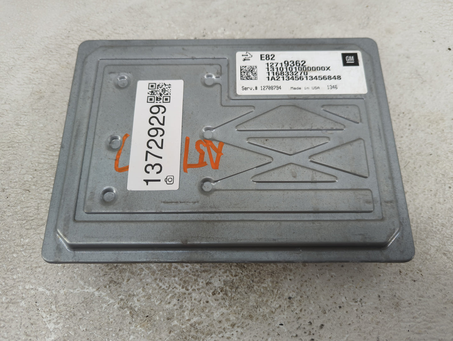 2018-2022 Chevrolet Traverse PCM Engine Control Computer ECU ECM PCU OEM P/N:039045703 12697045 Fits OEM Used Auto Parts - O
