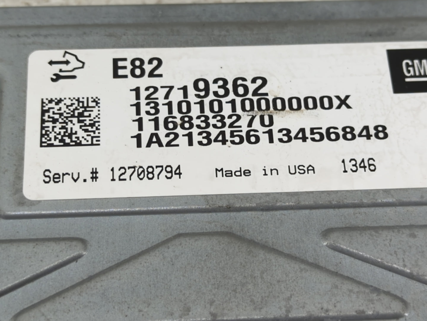 2018-2022 Chevrolet Traverse PCM Engine Control Computer ECU ECM PCU OEM P/N:039045703 12697045 Fits OEM Used Auto Parts - O