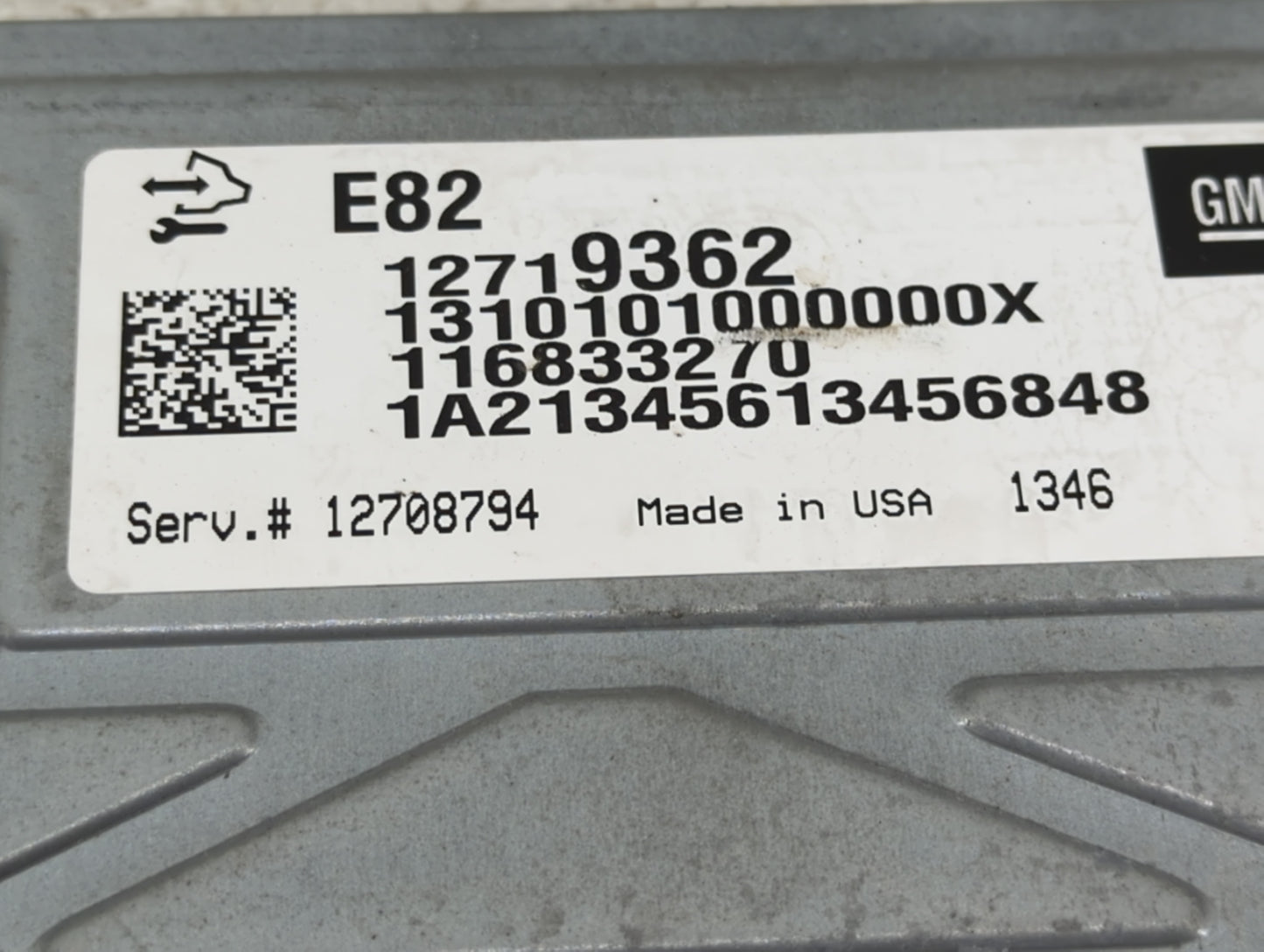 2018-2022 Chevrolet Traverse PCM Engine Control Computer ECU ECM PCU OEM P/N:039045703 12697045 Fits OEM Used Auto Parts - O