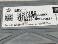 2018-2022 Chevrolet Traverse PCM Engine Control Computer ECU ECM PCU OEM P/N:116833270 12702182 Fits OEM Used Auto Parts - O