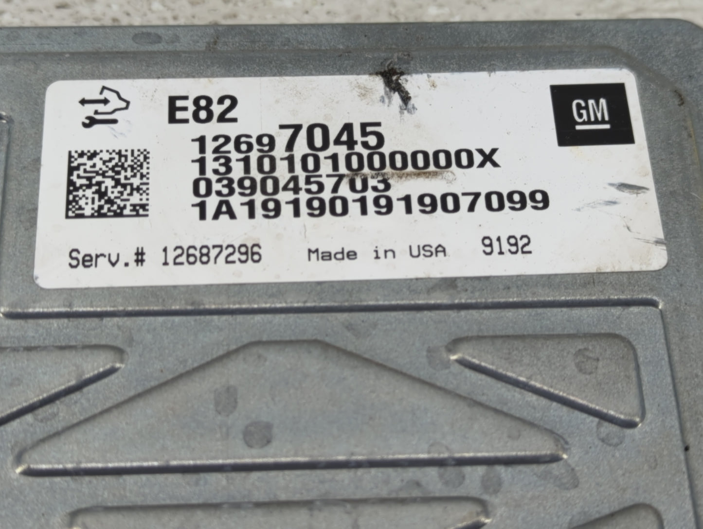 2018-2022 Chevrolet Traverse PCM Engine Control Computer ECU ECM PCU OEM P/N:039045703 12697045 Fits OEM Used Auto Parts - O
