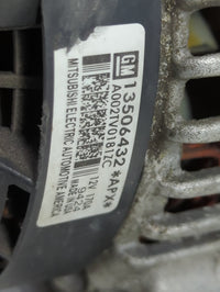 2018-2022 Chevrolet Traverse Alternator Replacement Generator Charging Assembly Engine OEM P/N:13506432 Fits OEM Used Auto P