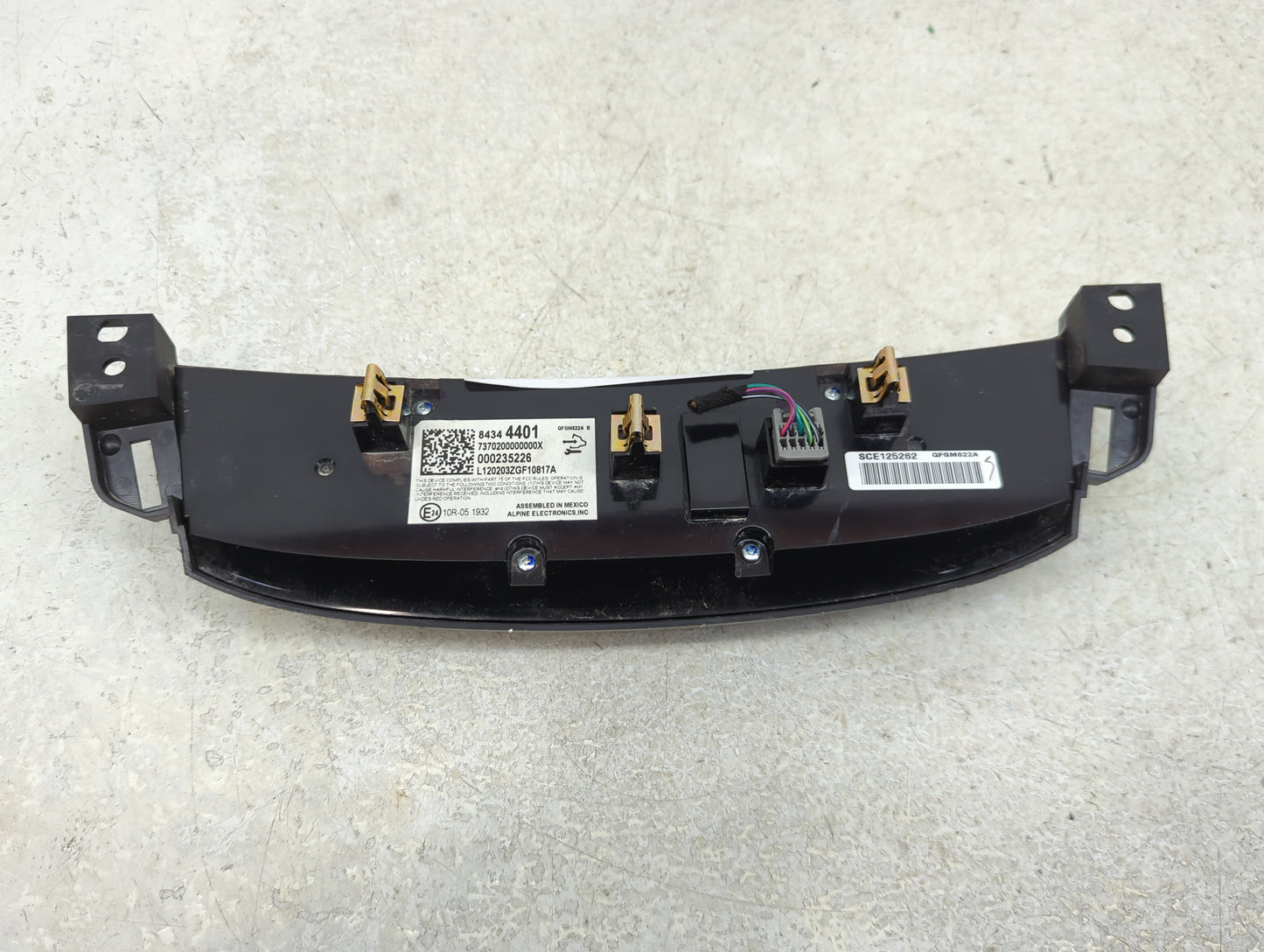 2018-2022 Chevrolet Traverse Climate Control Module Temperature AC/Heater Replacement P/N:84344401 Fits OEM Used Auto Parts 
