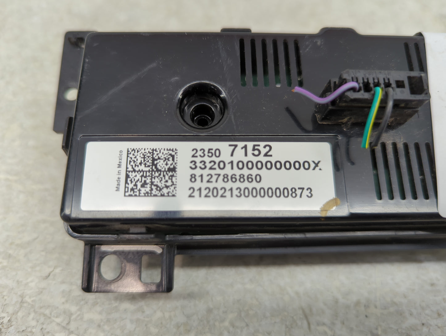 2018-2022 Chevrolet Traverse Climate Control Module Temperature AC/Heater Replacement P/N:23507152 Fits OEM Used Auto Parts 