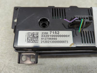 2018-2022 Chevrolet Traverse Climate Control Module Temperature AC/Heater Replacement P/N:23507152 Fits OEM Used Auto Parts 