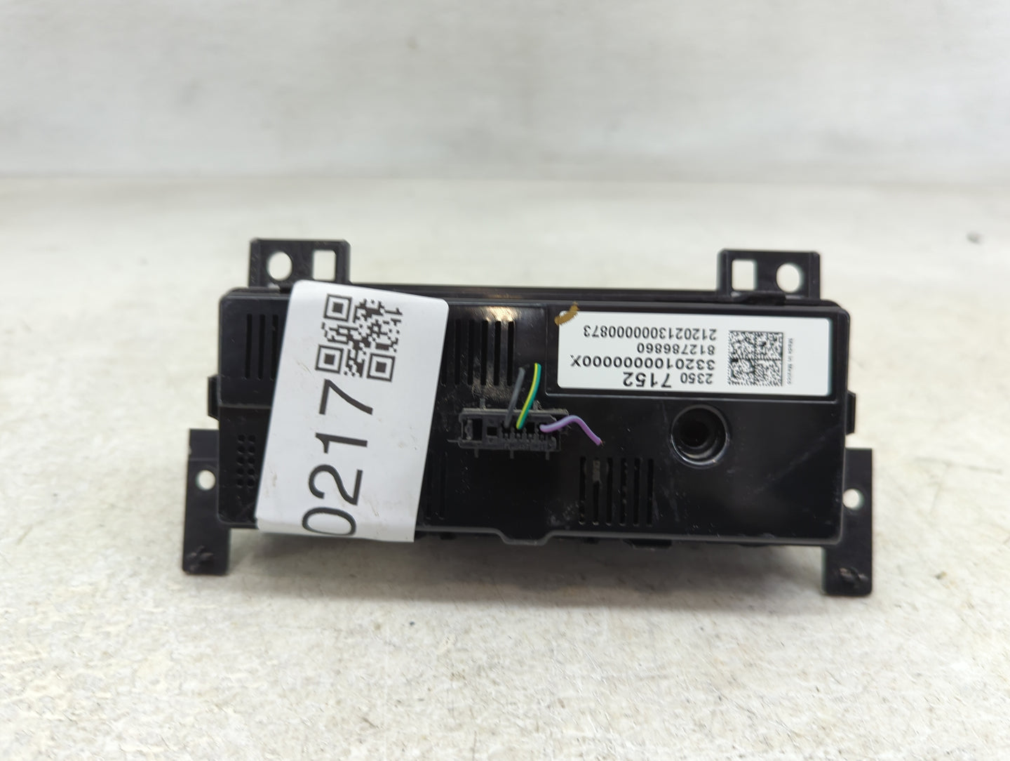 2018-2022 Chevrolet Traverse Climate Control Module Temperature AC/Heater Replacement P/N:23507152 Fits OEM Used Auto Parts 