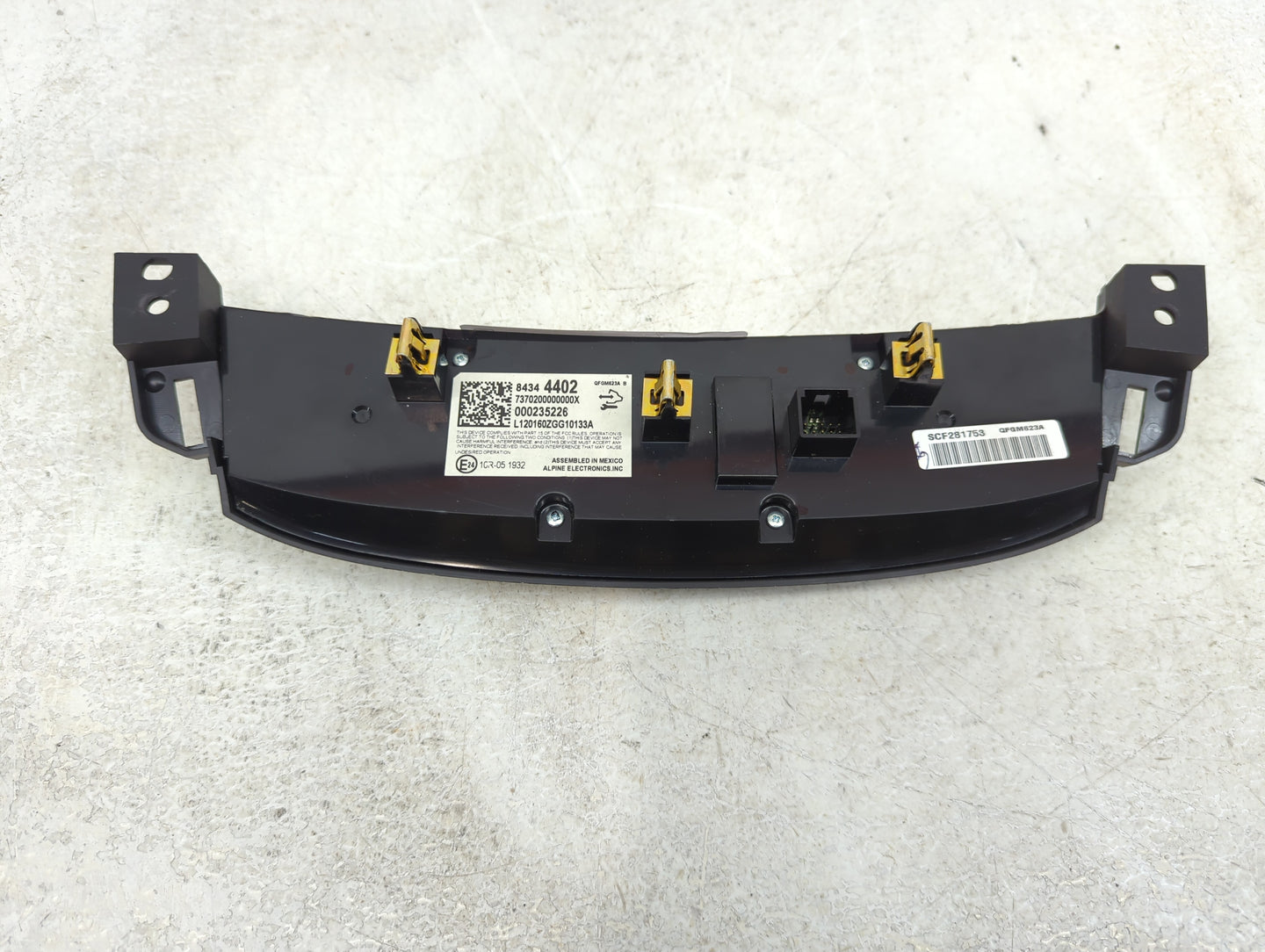 2018-2022 Chevrolet Traverse Climate Control Module Temperature AC/Heater Replacement P/N:000235226 84344402 Fits OEM Used A