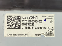 2020 Chevrolet Traverse Radio AM FM Cd Player Receiver Replacement P/N:84717361 Fits OEM Used Auto Parts - Oemusedautoparts1