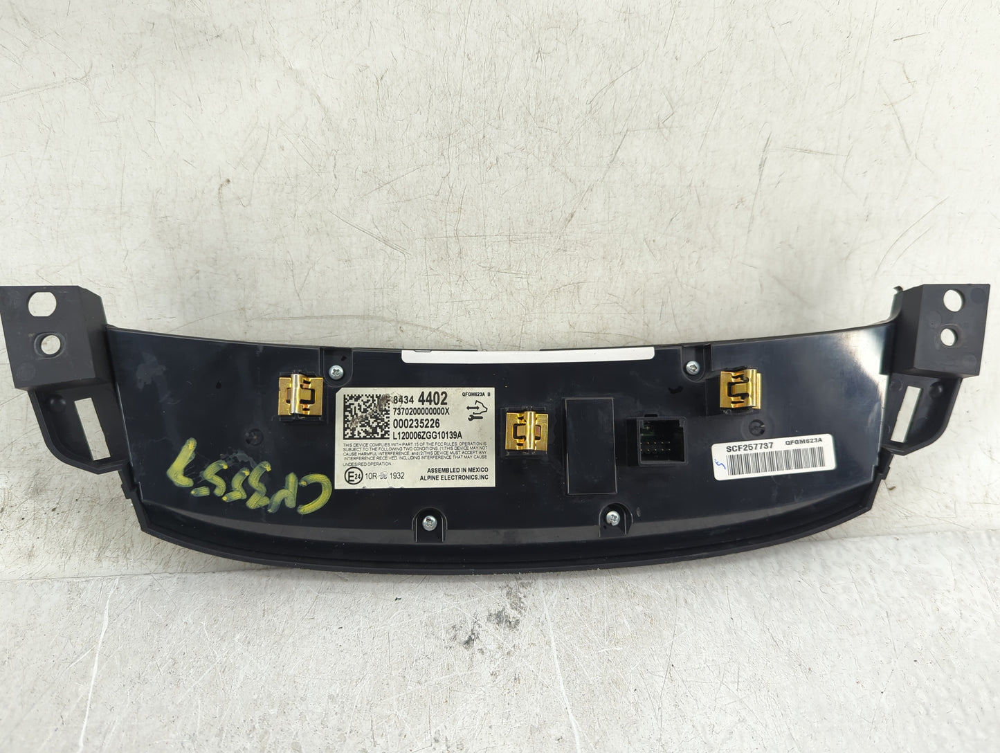 2018-2022 Chevrolet Traverse Climate Control Module Temperature AC/Heater Replacement P/N:84344402 000235226 Fits OEM Used A