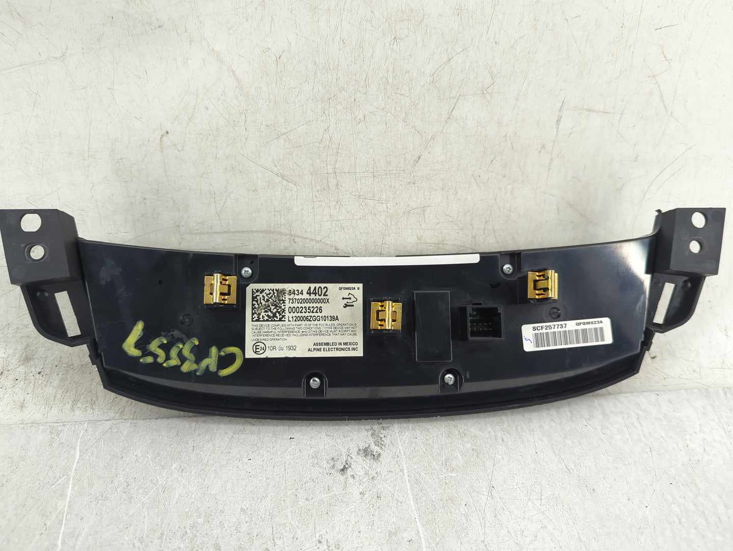 2018-2022 Chevrolet Traverse Climate Control Module Temperature AC/Heater Replacement P/N:84344402 000235226 Fits OEM Used A