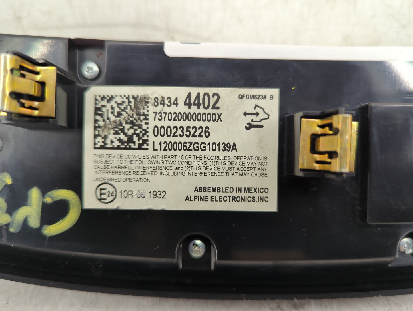 2018-2022 Chevrolet Traverse Climate Control Module Temperature AC/Heater Replacement P/N:84344402 000235226 Fits OEM Used A