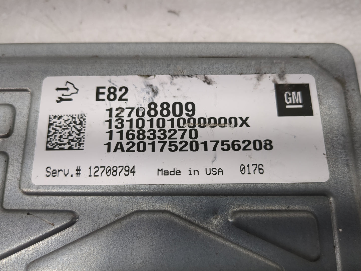 2018-2022 Chevrolet Traverse PCM Engine Control Computer ECU ECM PCU OEM P/N:12708809 Fits Fits 2016 2017 2018 2019 2020 202