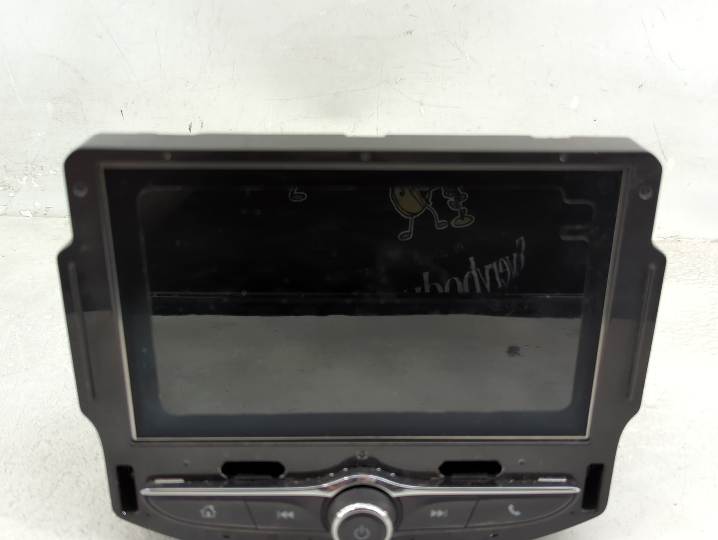 2021-2022 Chevrolet Traverse Radio AM FM Cd Player Receiver Replacement P/N:84776468 555343750 Fits Fits 2021 2022 OEM Used 